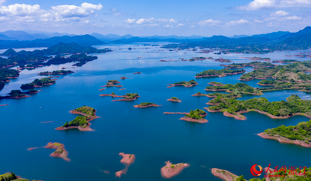 浙江淳安:千岛湖景色美如画_美好生活网